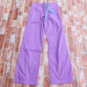 Med Couture Scrub pants purple size XS